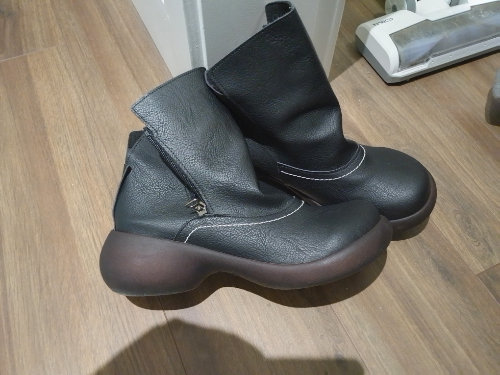 Regetta Canoe Women's Black Ankle Boots Size LL - photo 3