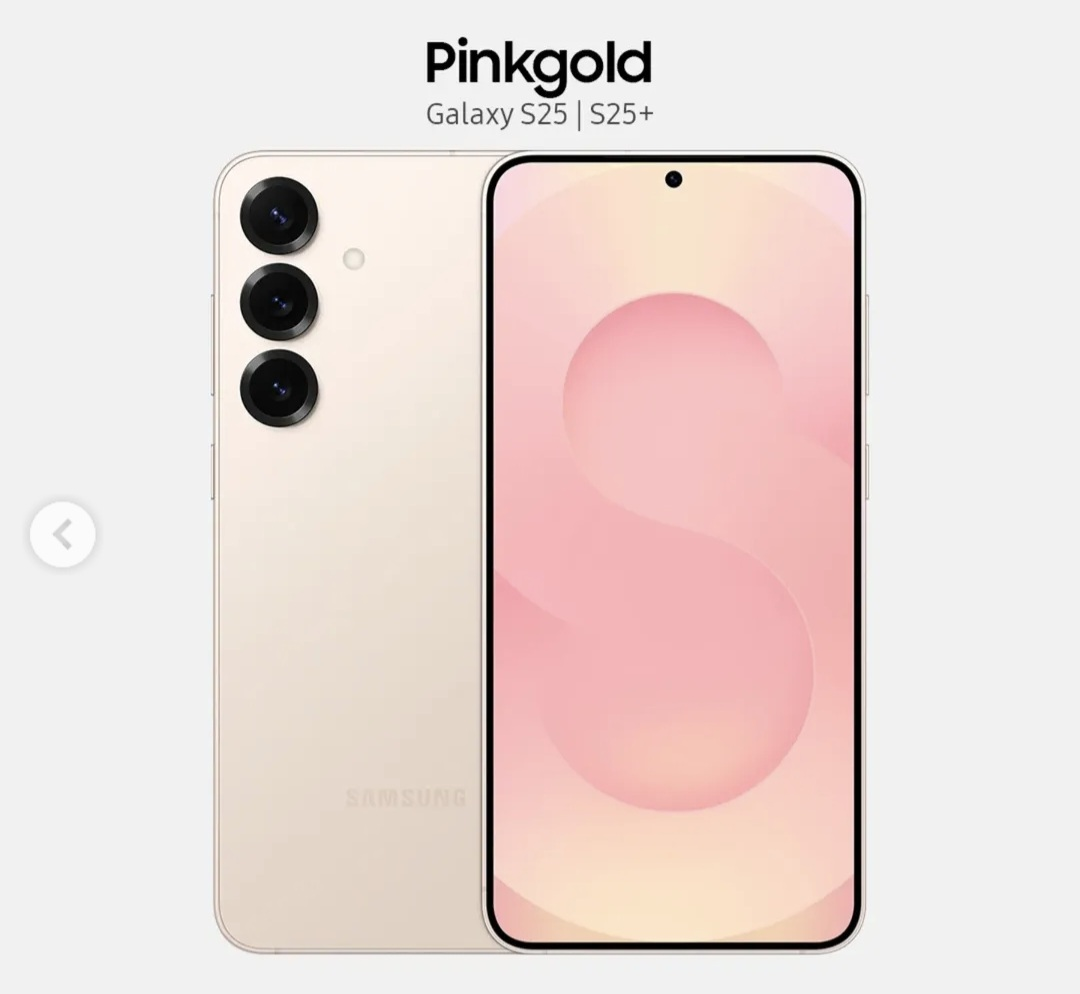 Samsung Galaxy S25 Pinkgold Smartphone
