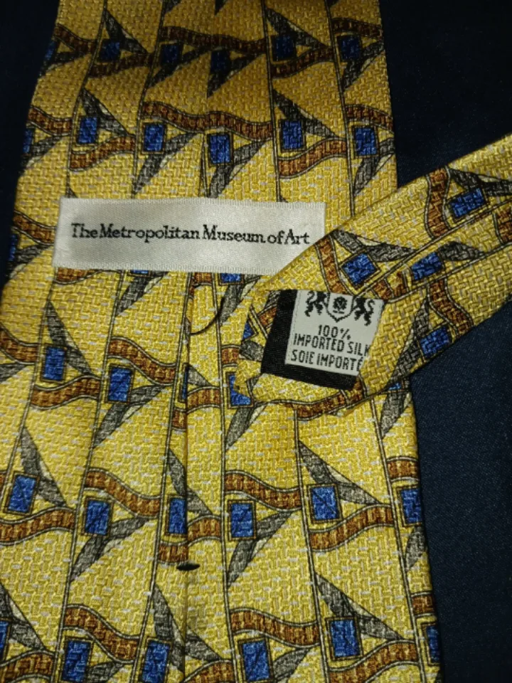 👔 collector's item: The Metropolitan Museum of Art Silk Tie image indicator(3)