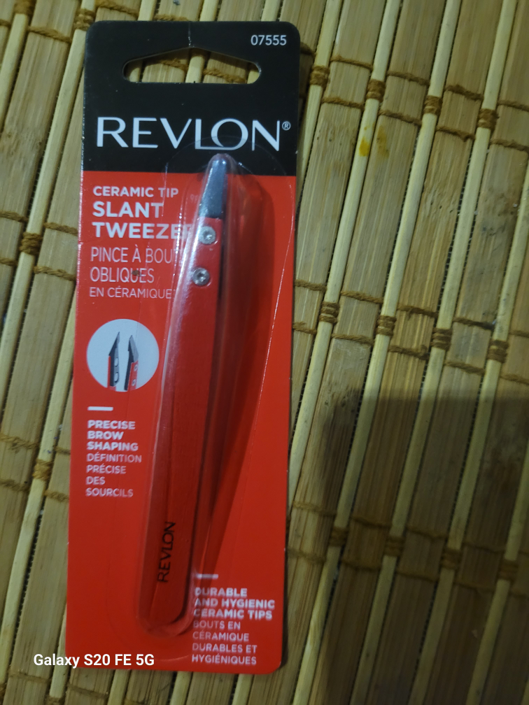 Revlon Ceramic Tip Slant Tweezers