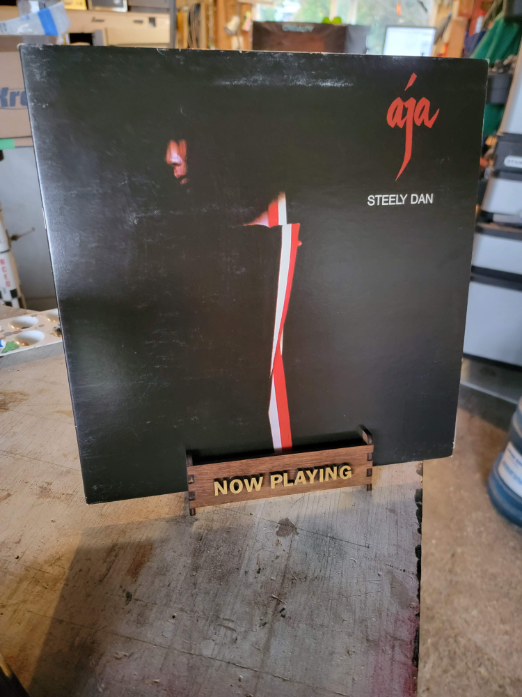 Now Playing Wooden Sign for Vinyl LP Records - photo 2