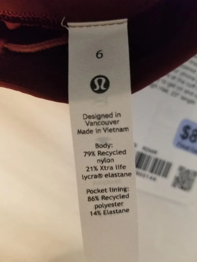 Lululemon Adapted State HR Jogger Crop - Size 6 image indicator(4)