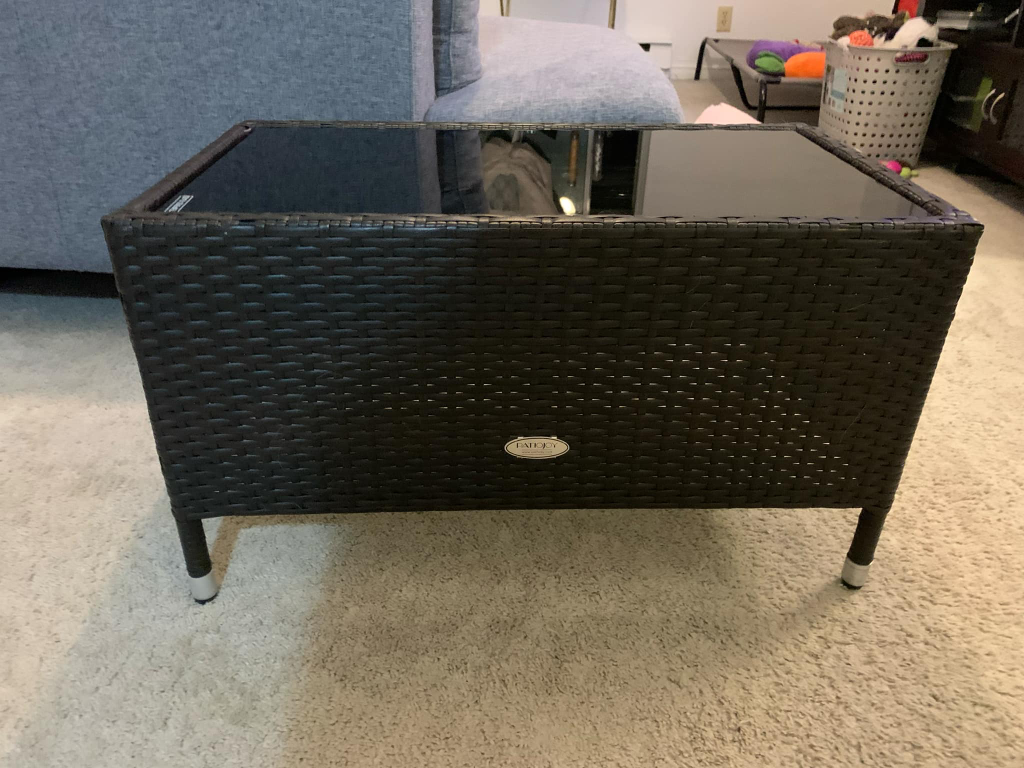 Patio Furniture Set - 1 bench 2 Chairs & Table - photo 2