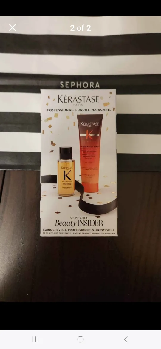 Kerastase Elixir Hydrating Hair Oil/ Night Serum Set image indicator(2)
