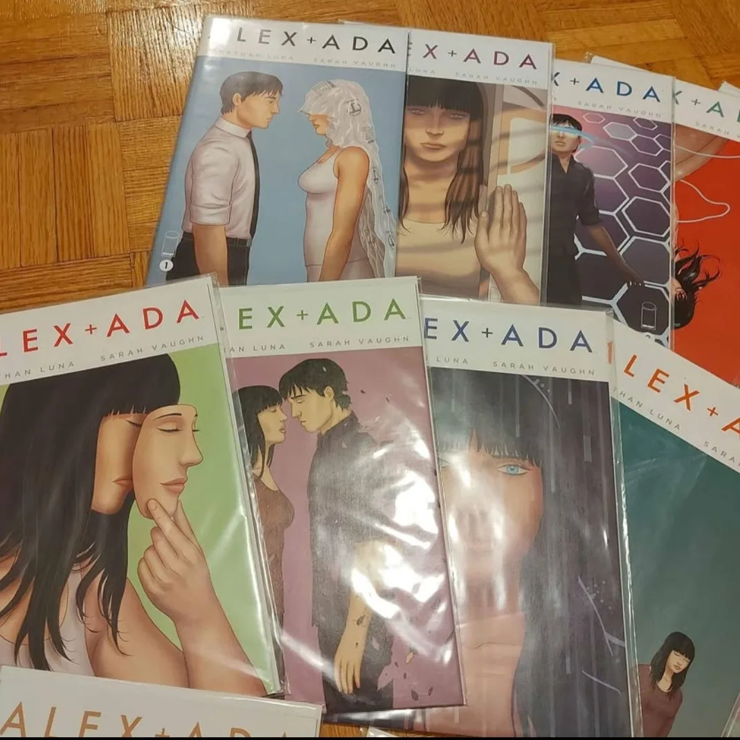 Alex + Ada complete comic series. image indicator(2)