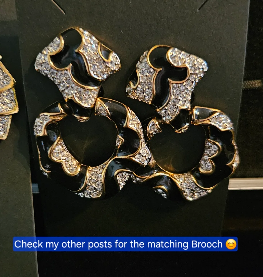 Vintage FAC Clip-On Earrings~Prices Reduced 🙂 image indicator(6)