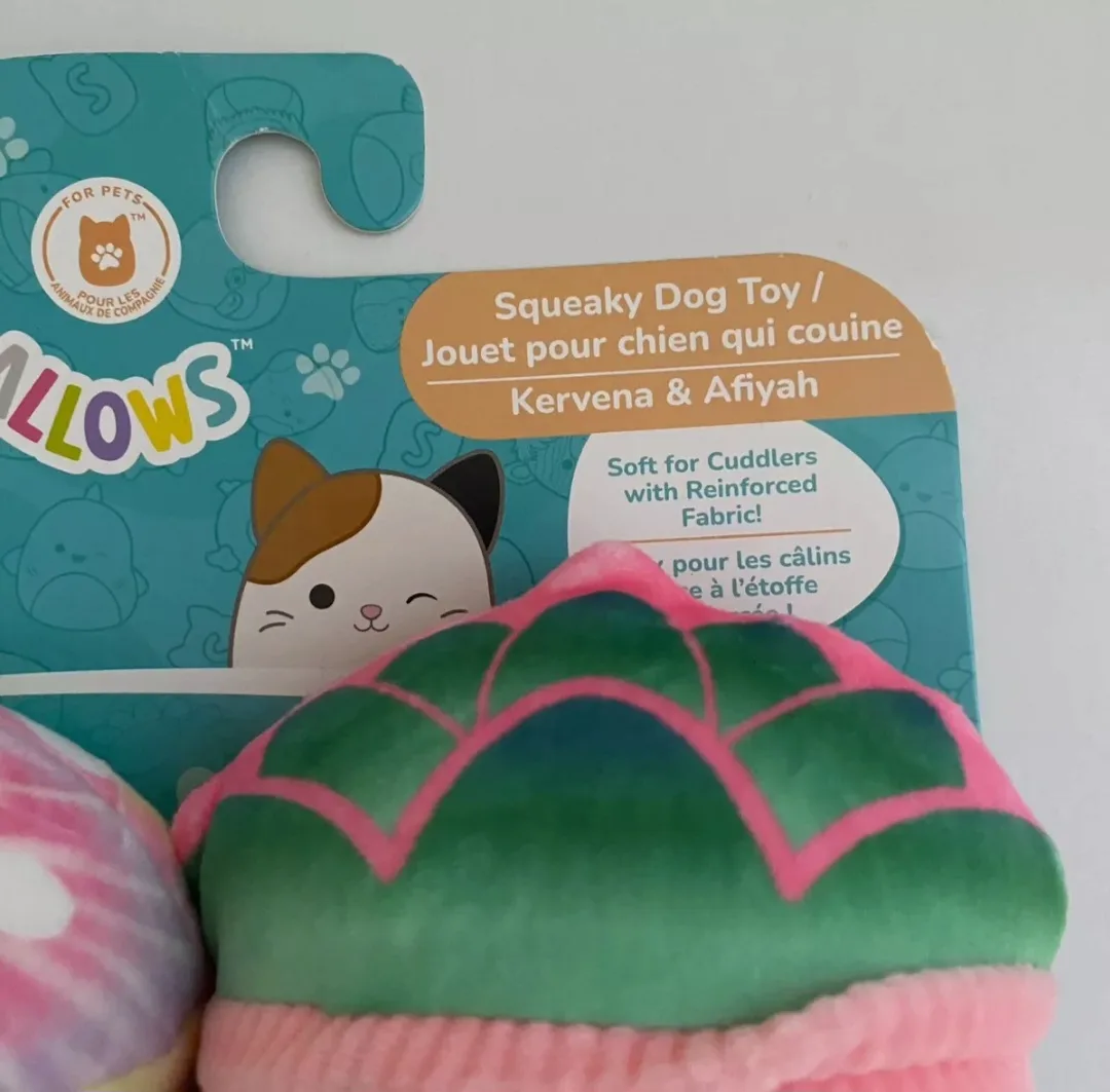 New Squishmallows Squeaky Dog Toy image indicator(2)