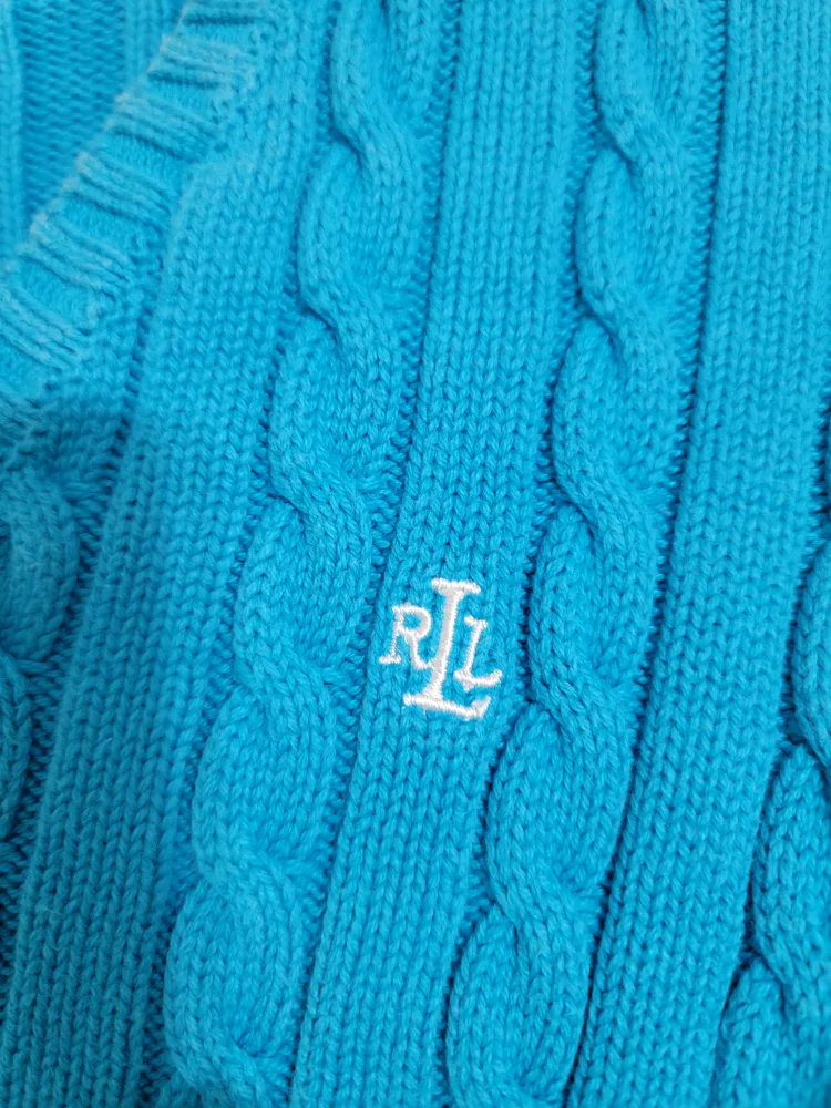 Lauren Ralph Lauren Petite Cable knit Sweater image indicator(3)