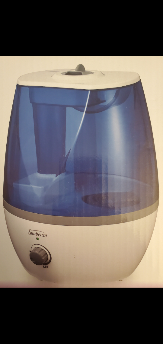 Sunbeam Ultrasonic Humidifier - Filter-Free, 24-Hour Run Time