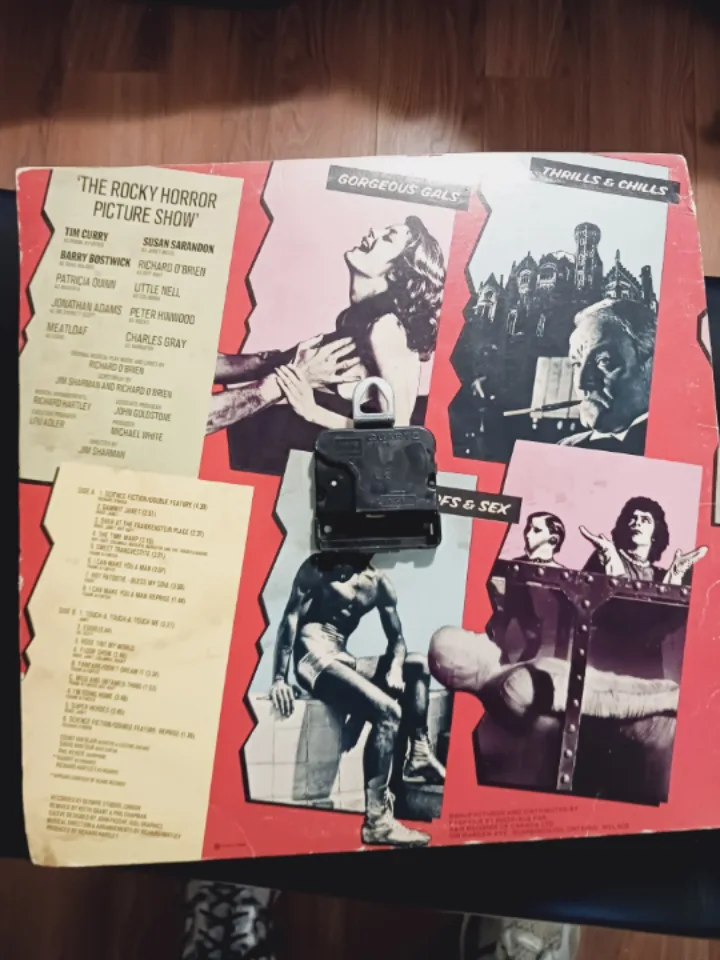 🎶🎭 Vintage Collector's Rocky Horror Picture Show Clock image indicator(3)