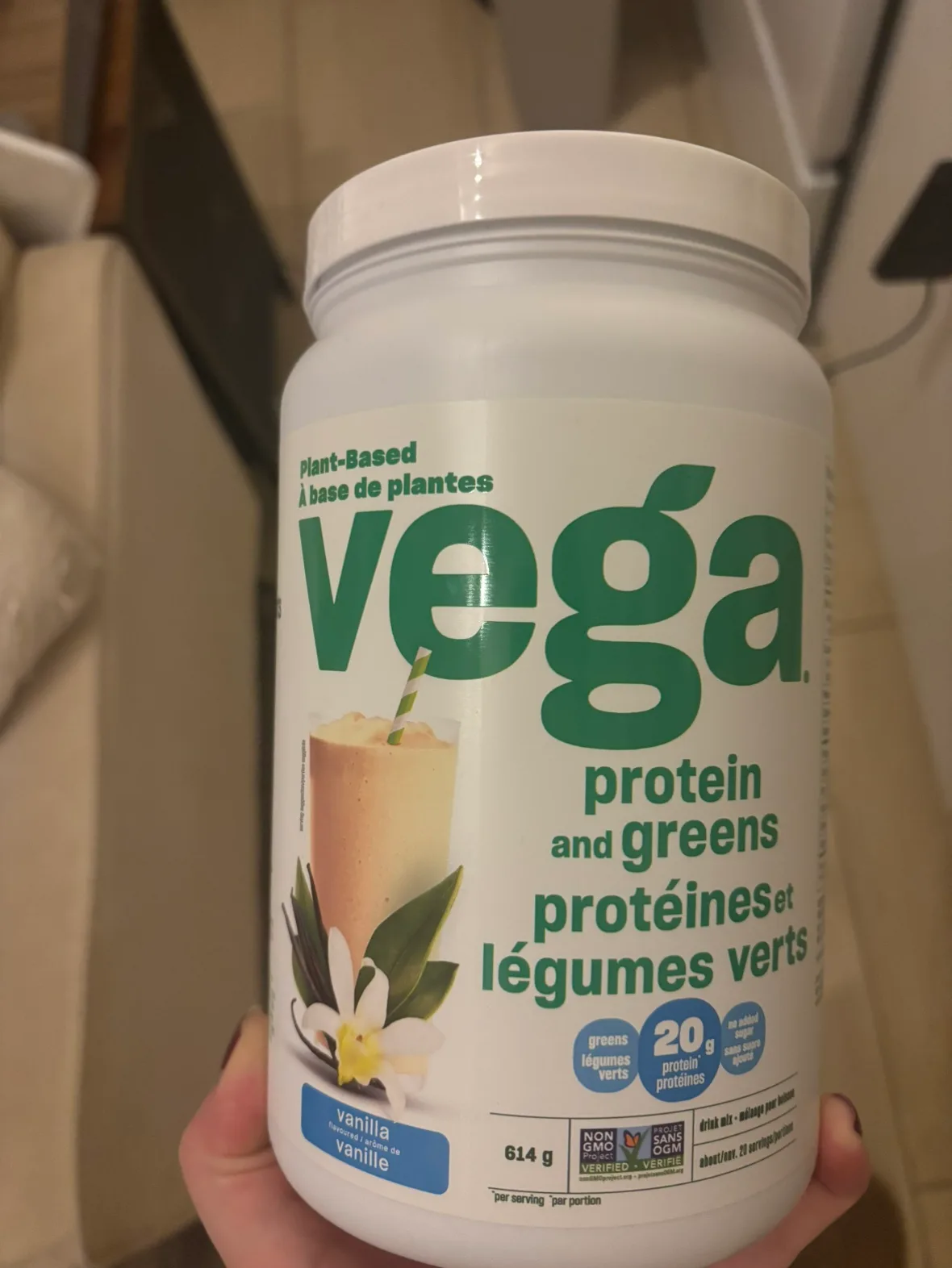Vega Protein and Greens Vanilla Powder thumbnail