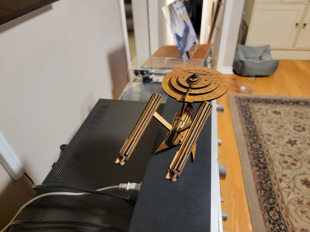 USS Enterprise NCC-1701 Laser Cut Wooden Model Kit - photo 3