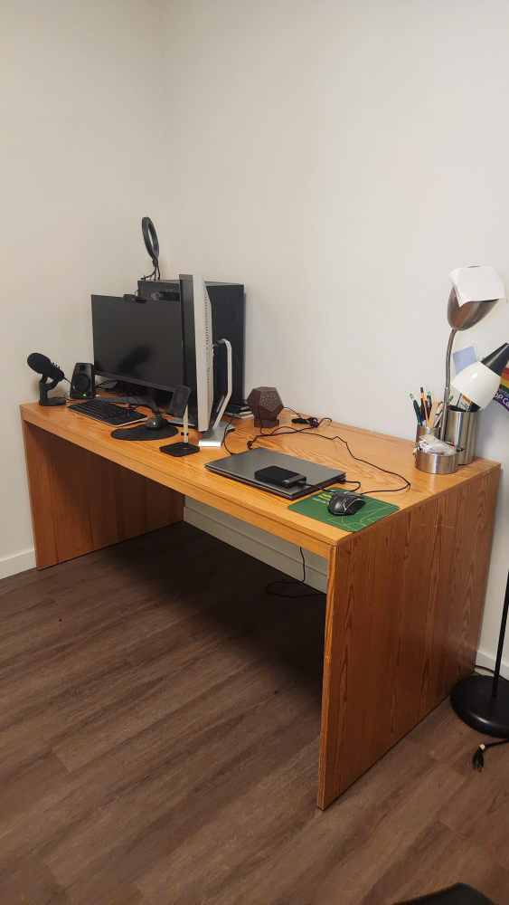 Large Wooden Desk - photo 3