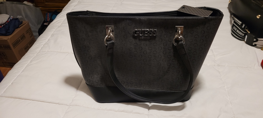Guess Black Tote Bag