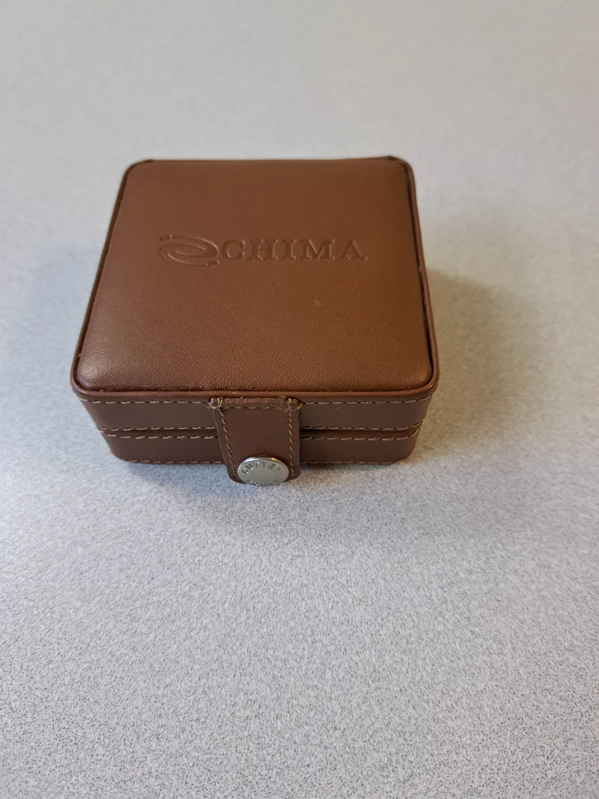 Cutter & Buck Alarm Clock in Leather Case image indicator(4)