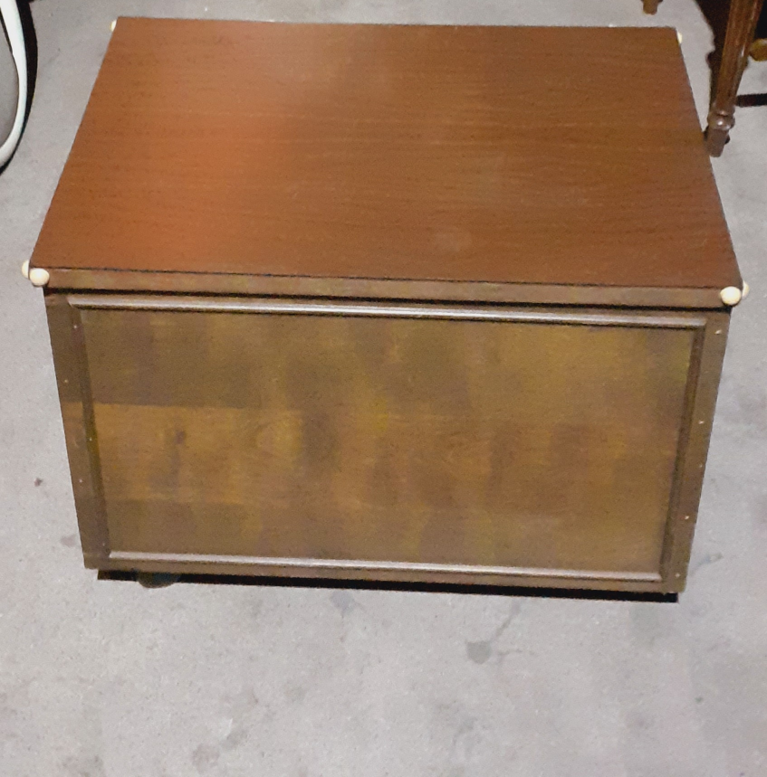 Vintage Wooden Storage Trunk/Coffee Table