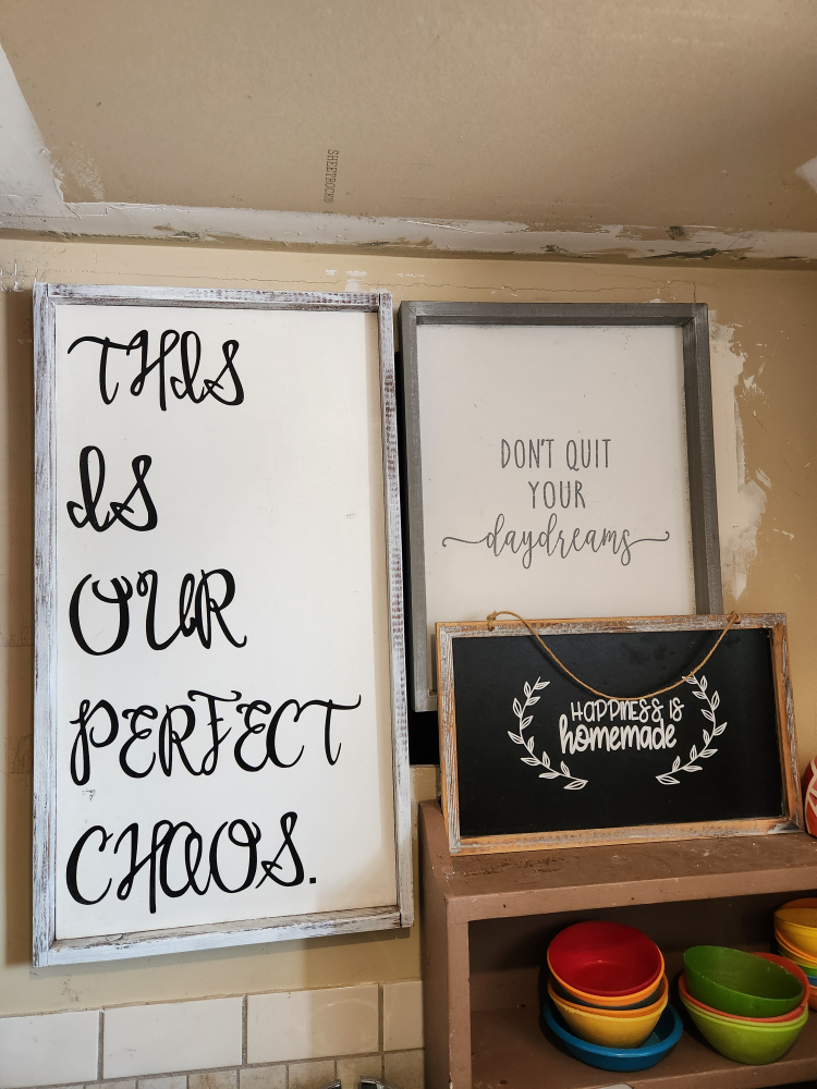 Set of 13 Farmhouse Style Wooden Signs - photo 3