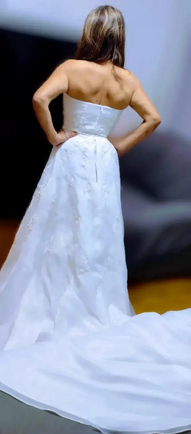 Michaelangelo Beaded Ball Wedding Gown from David's Bridals. image indicator(4)