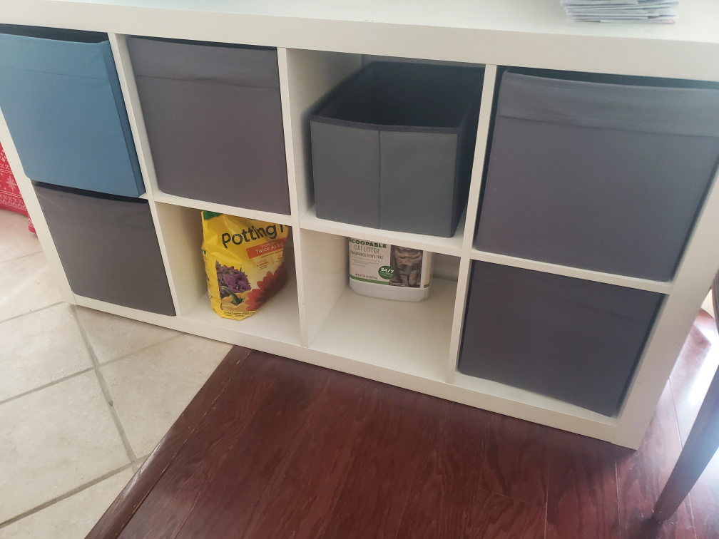 White Kallax shelf unit - photo 2