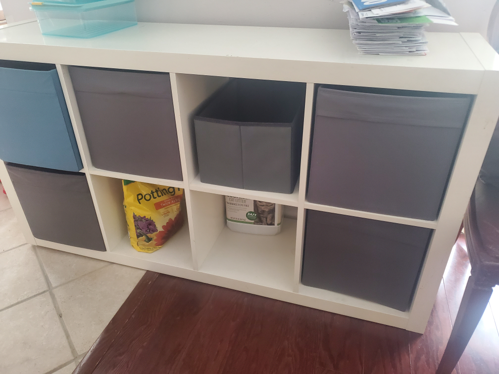White Kallax shelf unit - photo 3