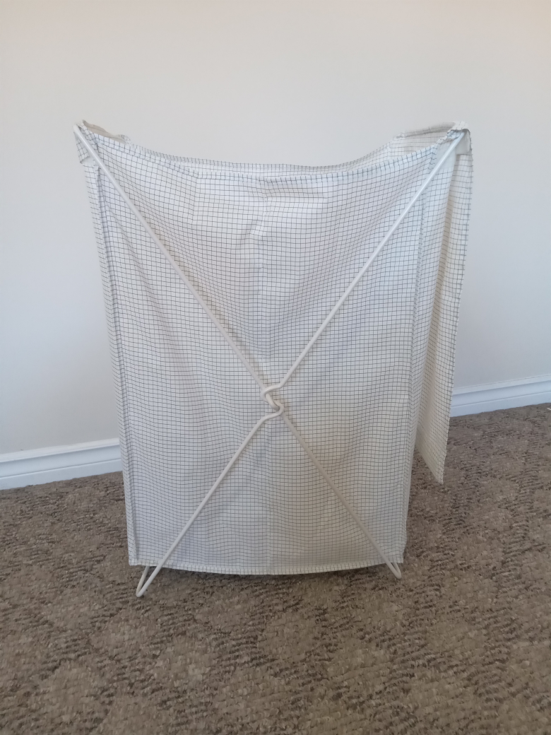 White  Laundry Basket