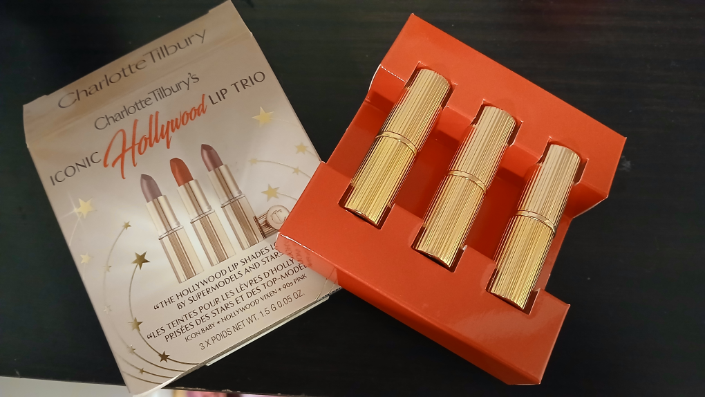 Charlotte Tilbury Mini Iconic Hollywood Lipstick Trio Set - photo 2