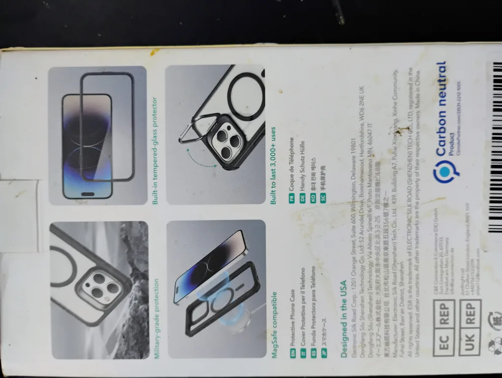 ESR iPhone 14 Pro Case with HaloLock Kickstand image indicator(3)