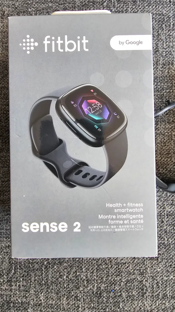 Fitbit Sense 2 Smartwatch - Shadow Grey/Graphite thumbnail