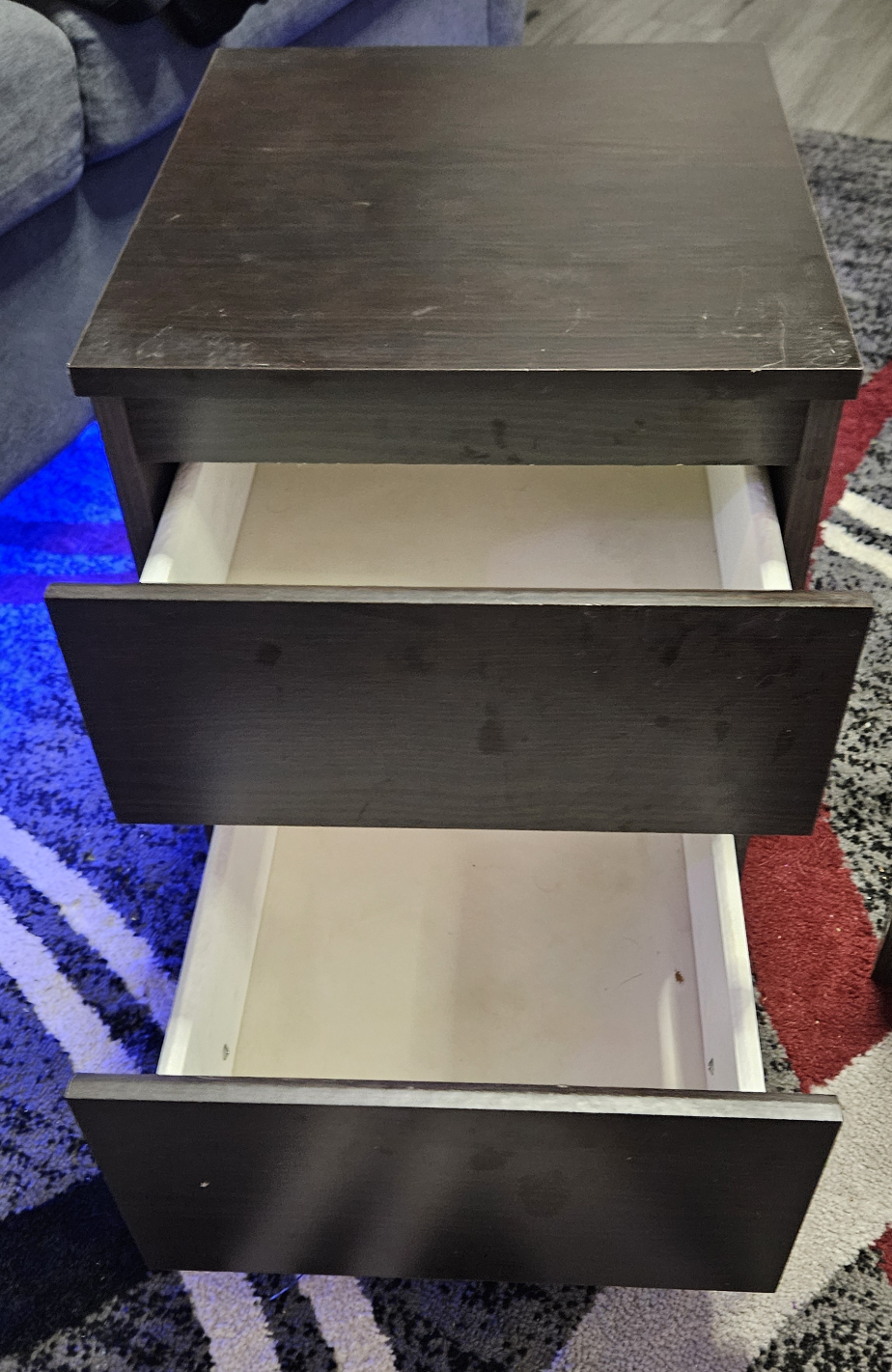 Pair of IKEA MALM 2-Drawer Nightstands - photo 2