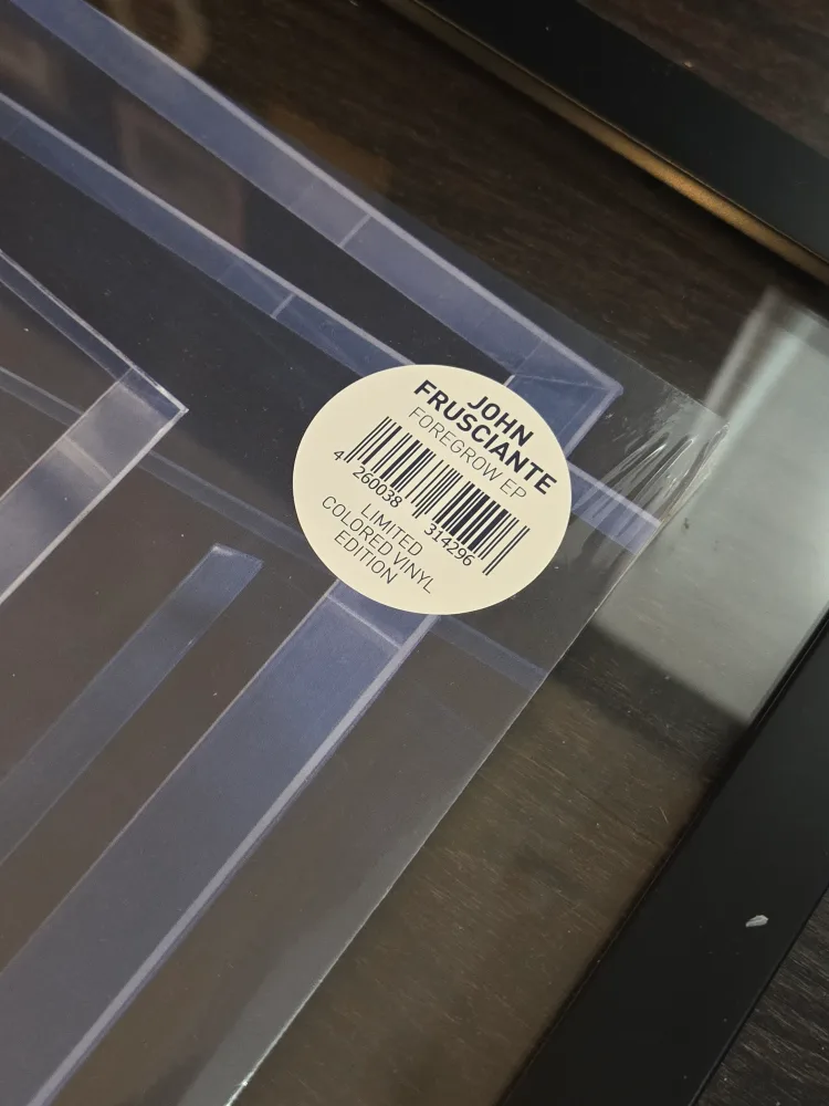 John Frusciante - Foregrow EP - Limited Coloured Vinyl image indicator(2)
