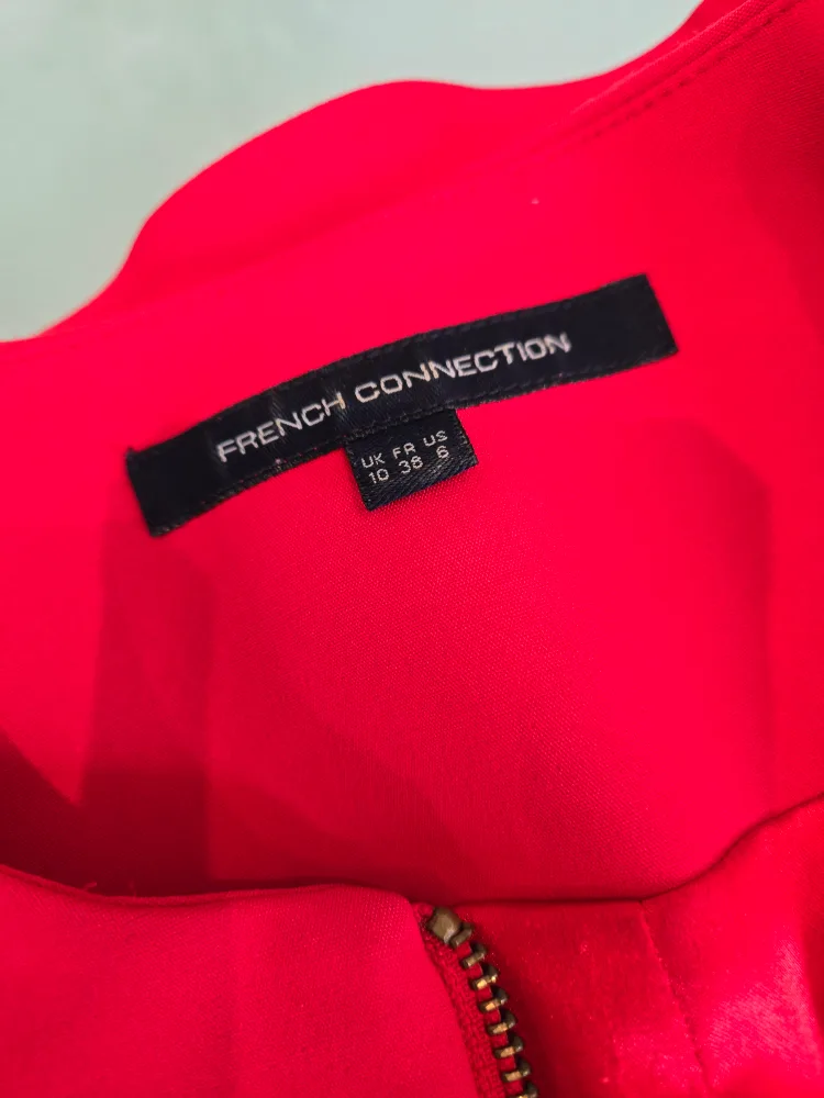 Red women's blazer, size small image indicator(6)