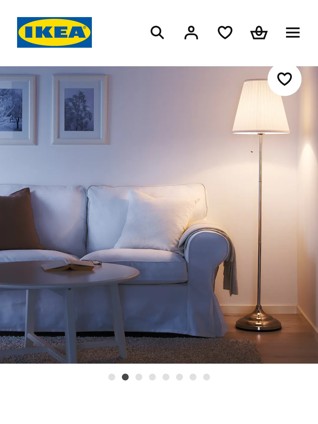 IKEA Lovely floor lamp with bulb 💡 image indicator(4)