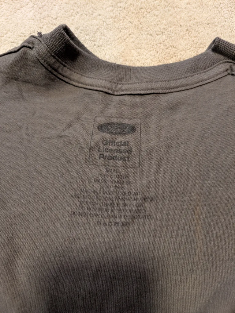 Ford Built Tough Youth T-Shirt - Size Small image indicator(4)