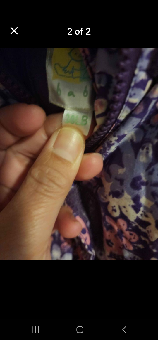 Baby Girl's Purple Floral Snowsuit - Size 24 Months - photo 2