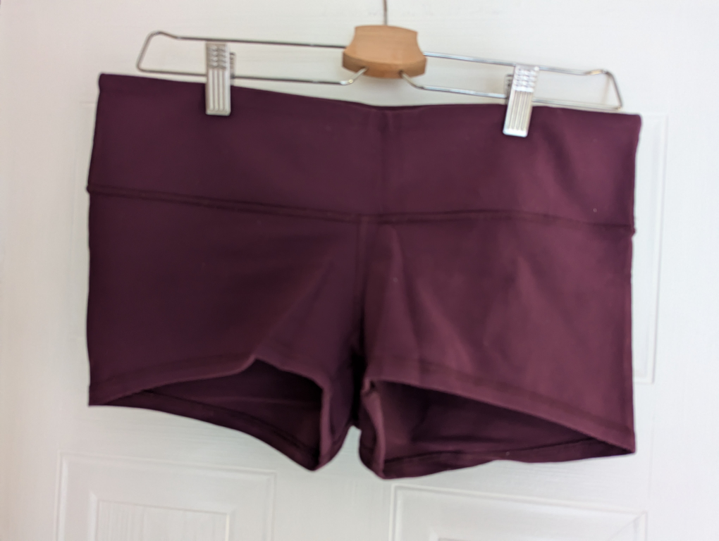 Lululemon Purple Run Times Shorts