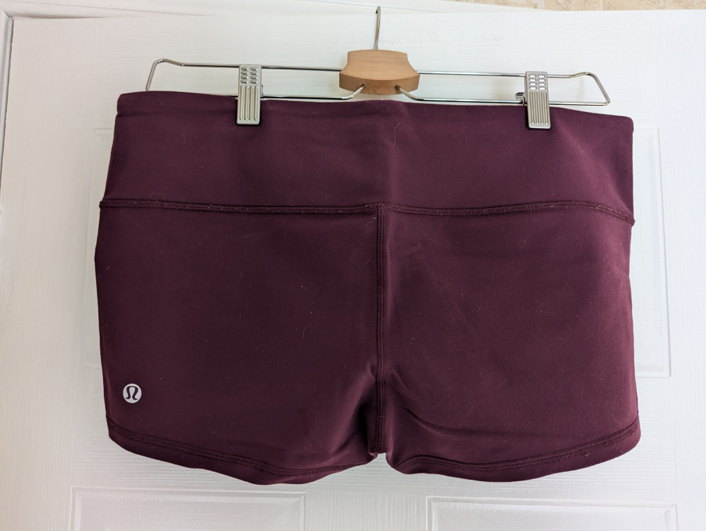 Lululemon Purple Run Times Shorts - photo 2