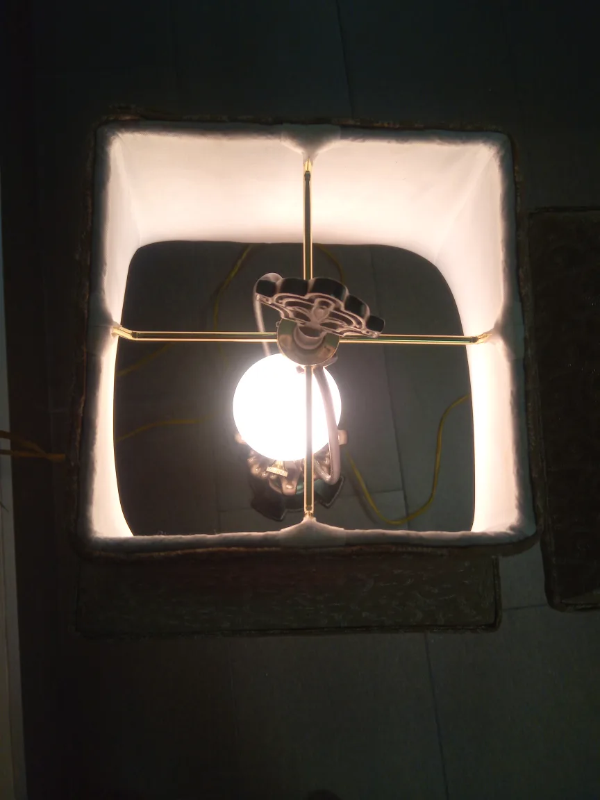 Pair of Elegant Table Lamps with Marble Bases image indicator(4)