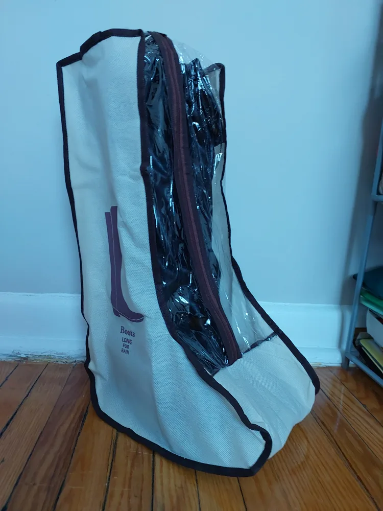 Black Over-the-Knee Boots with Block Heel image indicator(3)