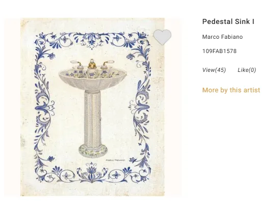 Framed Art Print - Pewter Tub image indicator(2)