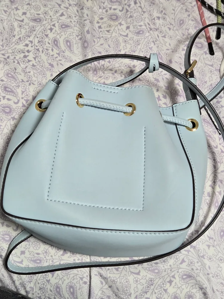 Michael Kors Light Blue Mini Bucket Bag image indicator(5)