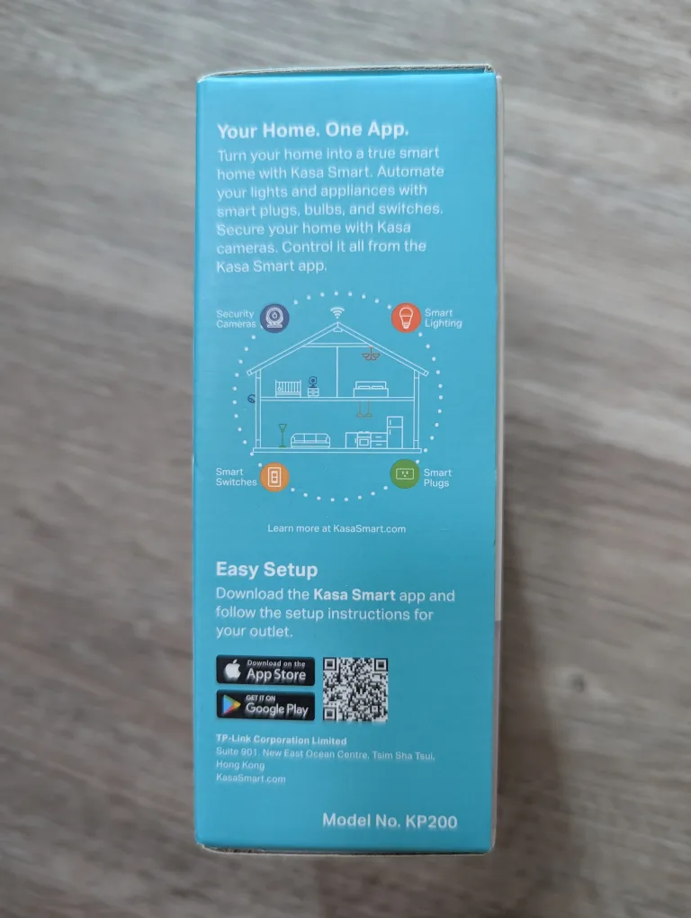 Kasa Smart Wi-Fi Outlet 2-Outlet image indicator(4)