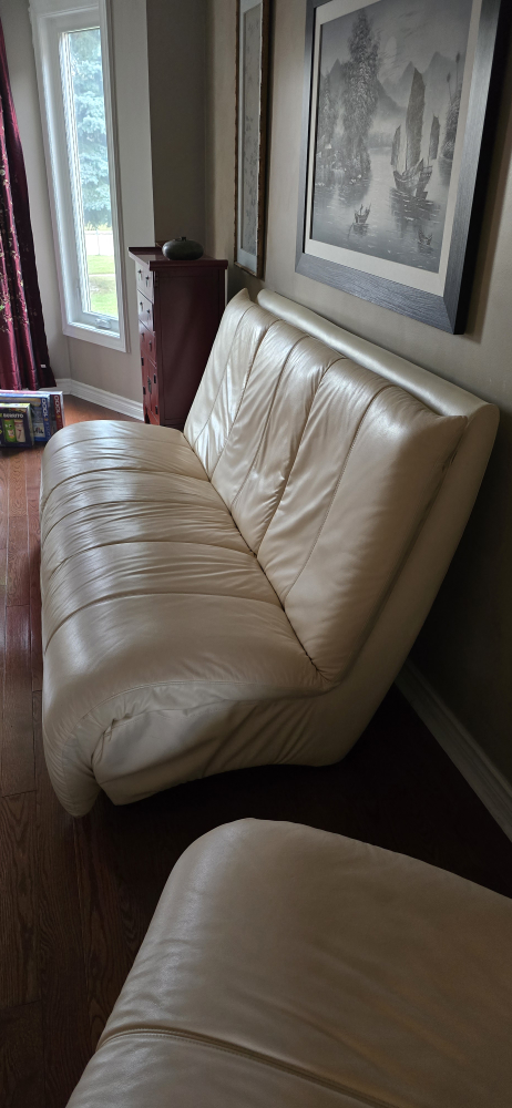 Leather Sofa, Love seat and Chair Set - photo 3