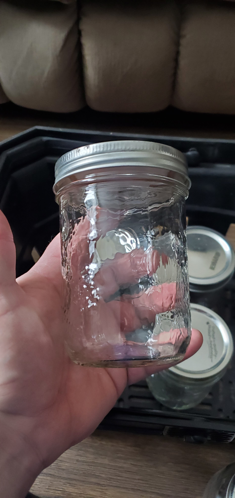 12 Golden Harvest Mason Jars, 500ml, Regular Mouth - photo 4