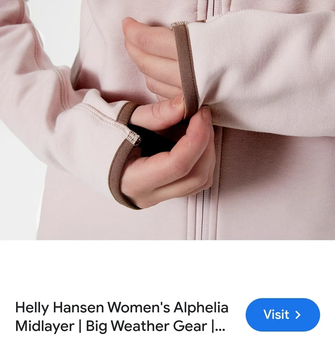 NEW! Helly Hansen Women’s Alphelia Midlayer (S) image indicator(2)