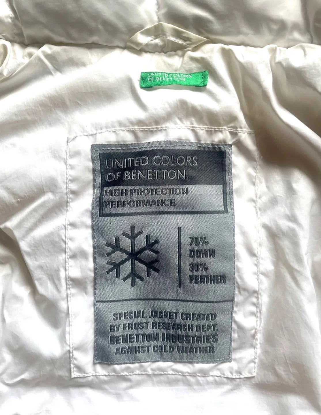 United Colors of Benetton down feather jacket image indicator(4)