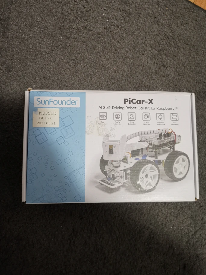 SunFounder PiCar-X AI Self-Driving Robot Car Kit - photo 2