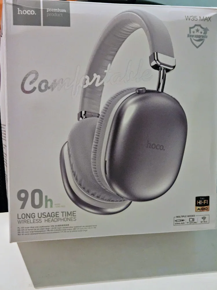 BNIB)Hoco W35 Max Wireless Headphones thumbnail
