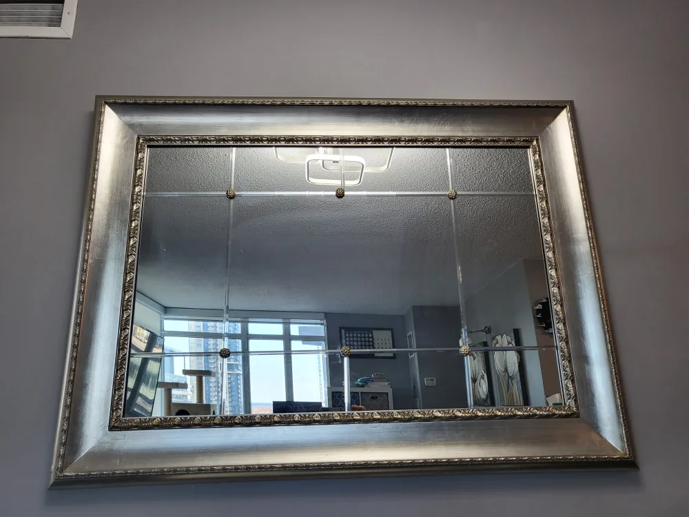 Large Ornate Mirror image indicator(2)