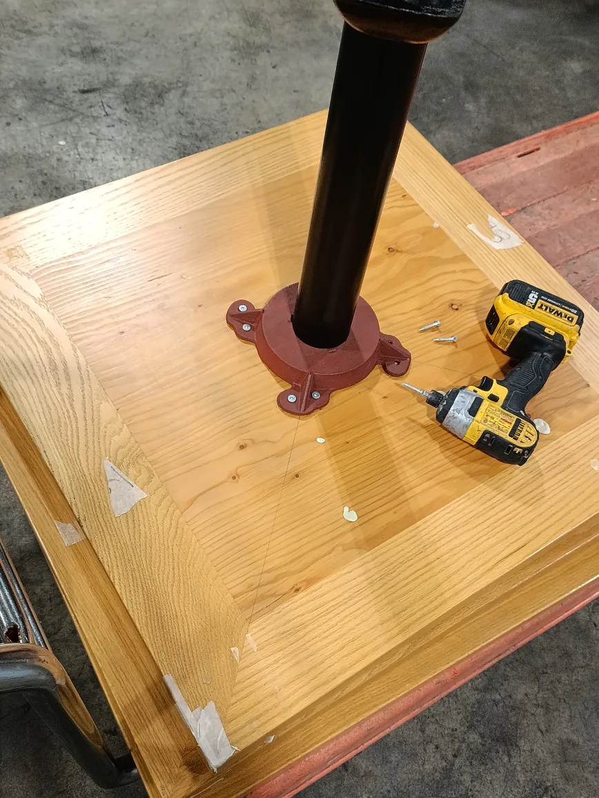 Solid Oak Restaurant Tables image indicator(3)