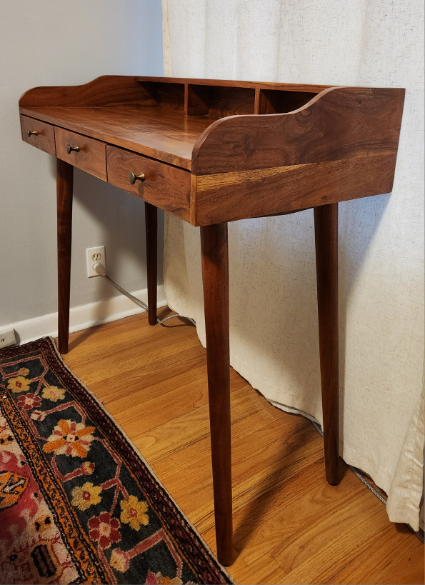 Wood Secretary Desk - photo 2
